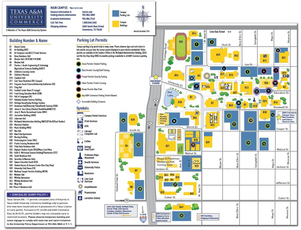 Tamuc Campus Map | Fysiotherapieamstelstreek - Texas A&amp;amp;m Housing Map