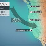 Temperature Map Southern California | Secretmuseum   California Temperature Map Today