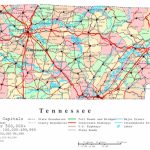 Tennessee Printable Map   Printable Map Of Tennessee Counties