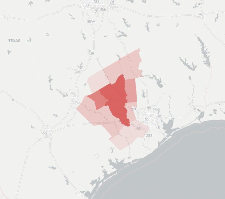 Texas Broadband Map