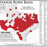 Texas Burn Ban Map | Secretmuseum   Texas Burn Ban Map