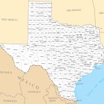 Texas Cities And Towns • Mapsof   Full Map Of Texas