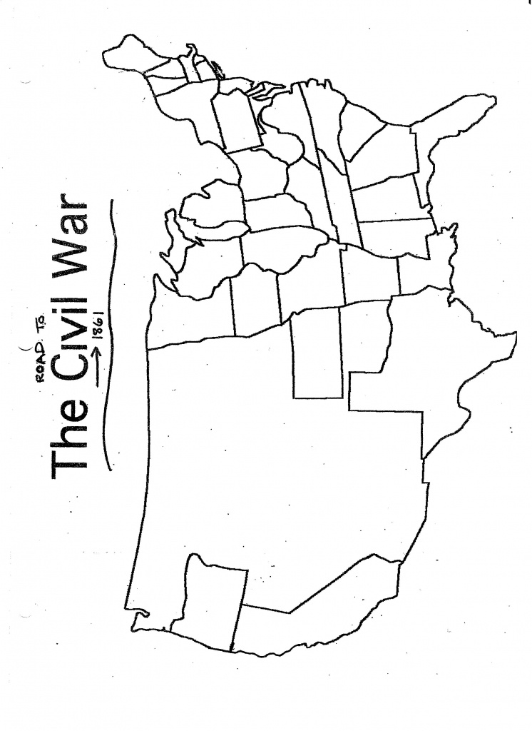 Civil War Battles Map Worksheet