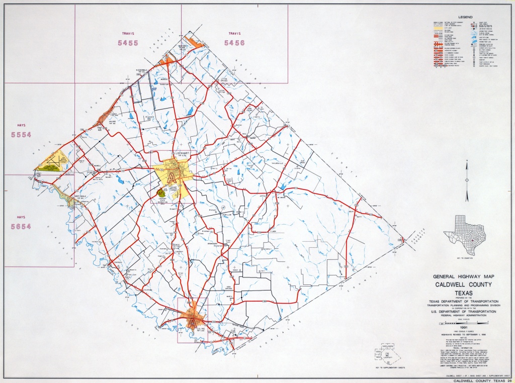 Texas County Highway Maps Browse - Perry-Castañeda Map Collection - Howard County Texas Section Map
