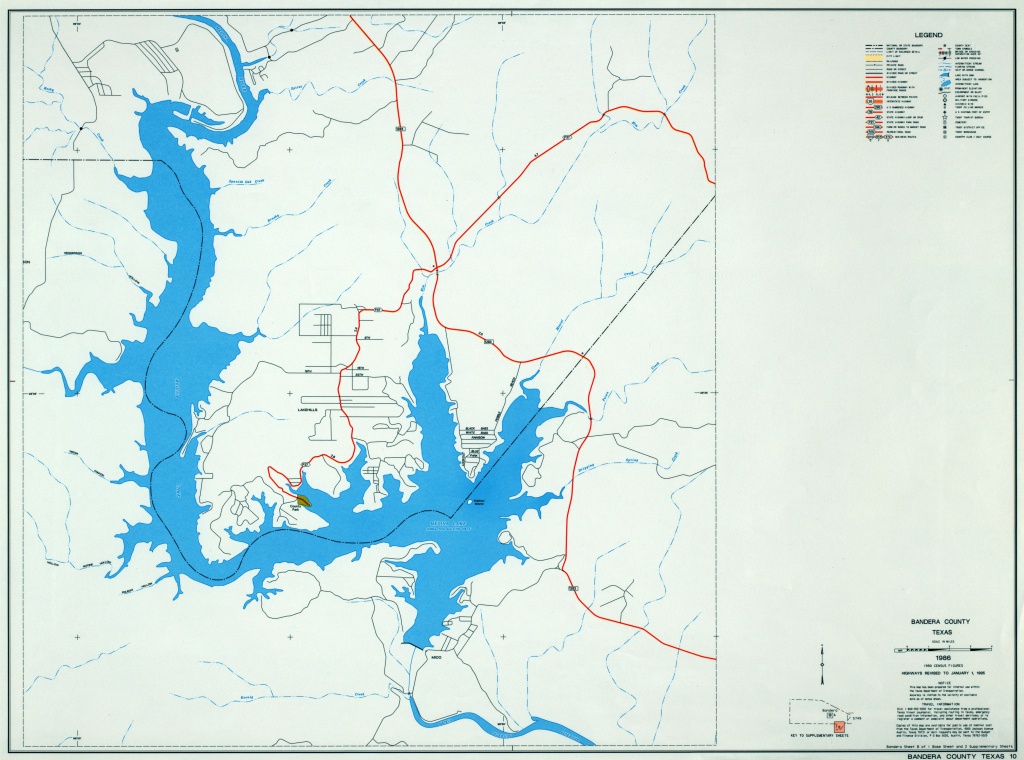 Texas County Highway Maps Browse - Perry-Castañeda Map Collection - Pipe Creek Texas Map