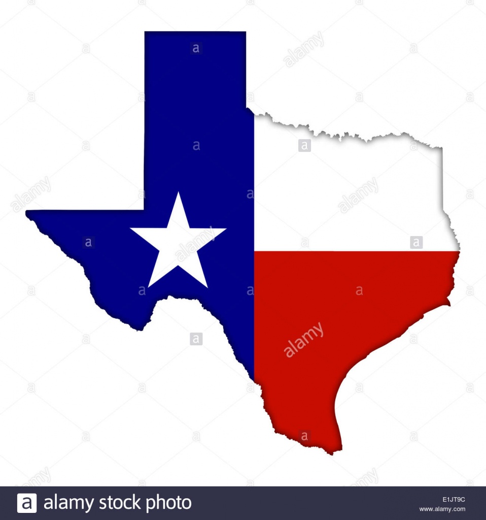 Texas Flag Map Icon Logo Stock Photo: 69870344 - Alamy - Texas Flag Map