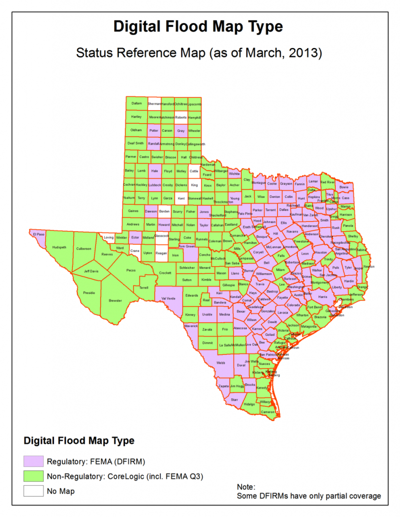 texas flood map