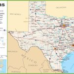 Texas Highway Map   Google Maps Texas Cities