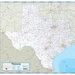 Texas Highway Wall Map   Maps   Full Map Of Texas