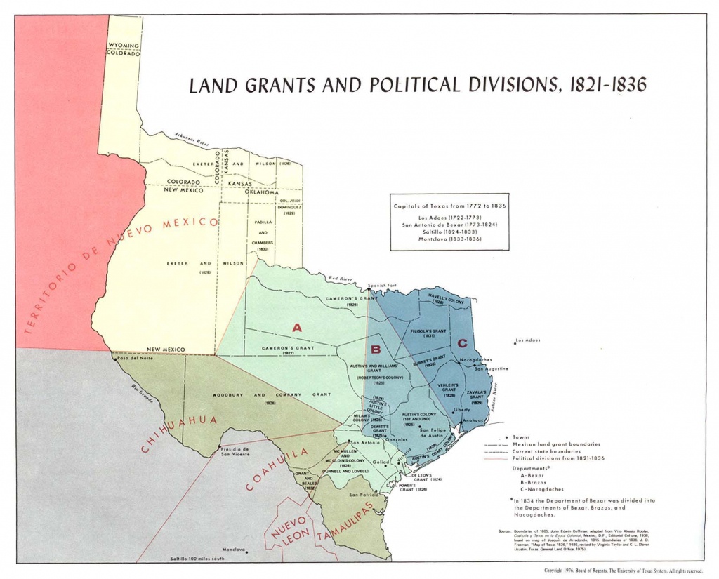 Texas Historical Maps - Perry-Castañeda Map Collection - Ut Library - Republic Of Texas Map Overlay