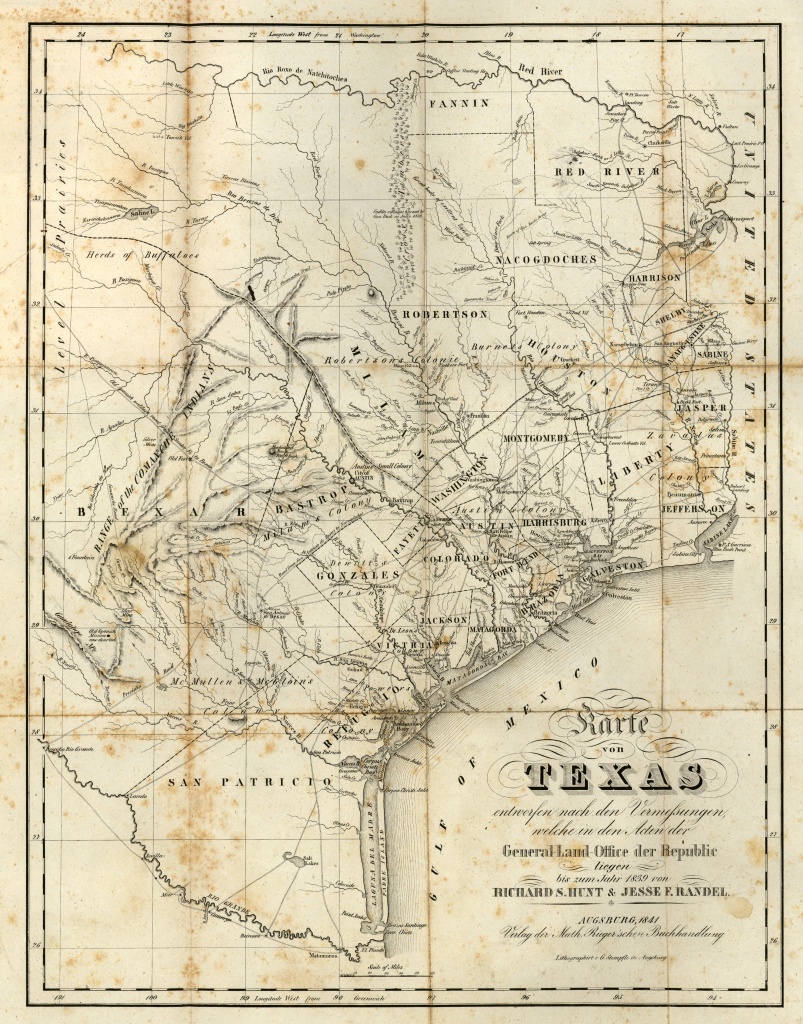 Texas Historical Maps - Perry-Castañeda Map Collection - Ut Library - Texas Land Office Maps