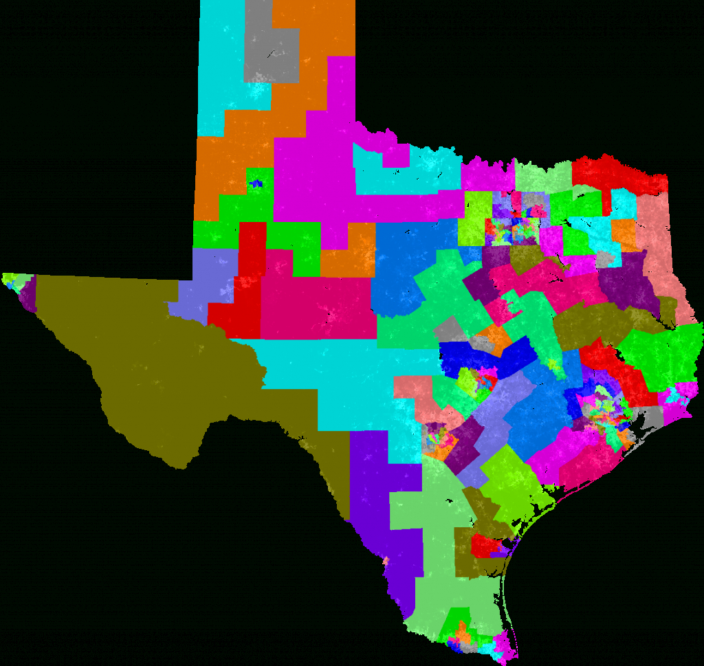Texas House Of Representatives Redistricting - Texas House District Map