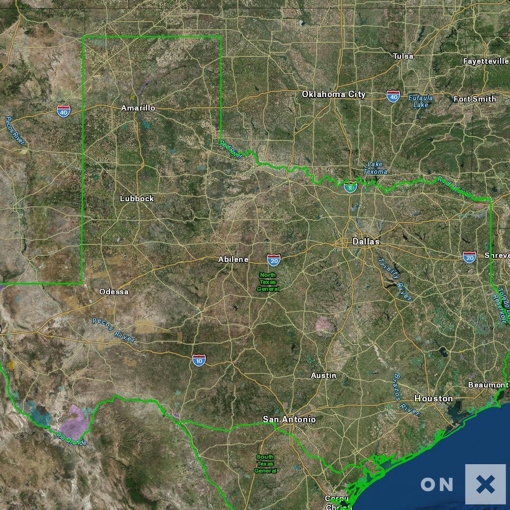 Texas Hunt Zone North Texas General Whitetail Deer - Deer Rut Map Texas