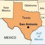 Texas La Carte De San Antonio   San Antonio De La Carte Du Texas   San Antonio Texas Maps