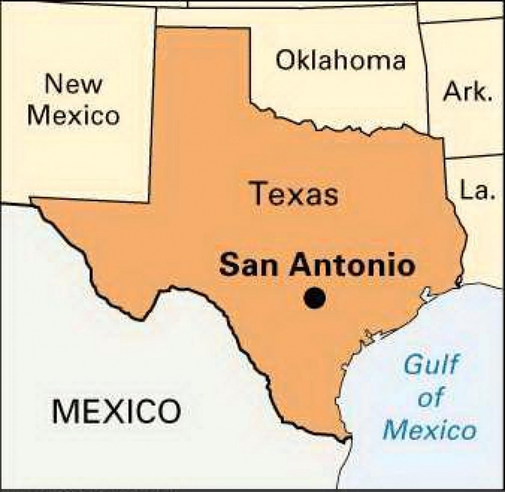 Texas La Carte De San Antonio - San Antonio De La Carte Du Texas - San Antonio Texas Maps