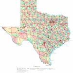 Texas Map Lgb 11 Of With Counties | Sitedesignco   Texas Road Map 2018