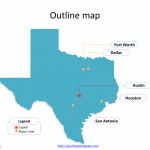 Texas Map Powerpoint Templates   Free Powerpoint Templates   Free Texas State Map