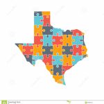 Texas Map Rebuild Puzzle Solution Infographic Illustration Stock   Texas Map Puzzle