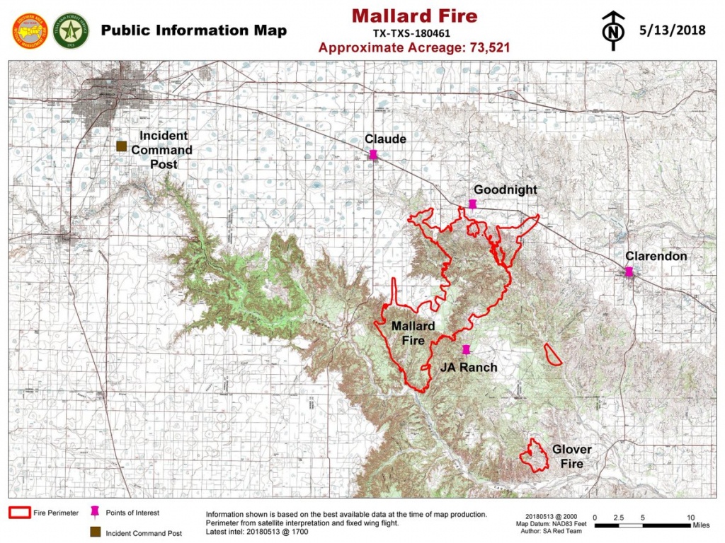 Texas Panhandle Wildfire Burns 74,000-Acres | Drovers - Texas Fire Map