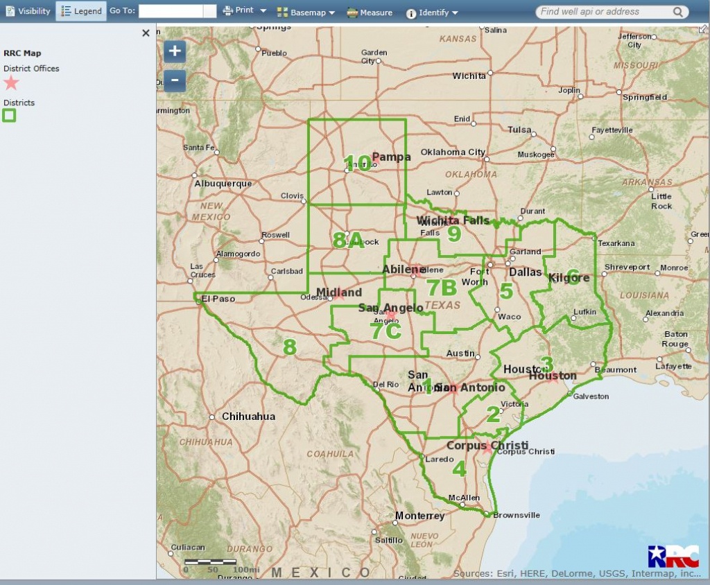 Texas Railroad Commission&amp;#039;s New Gis Viewer Up And Running — Oil And - Texas Rrc Gis Map