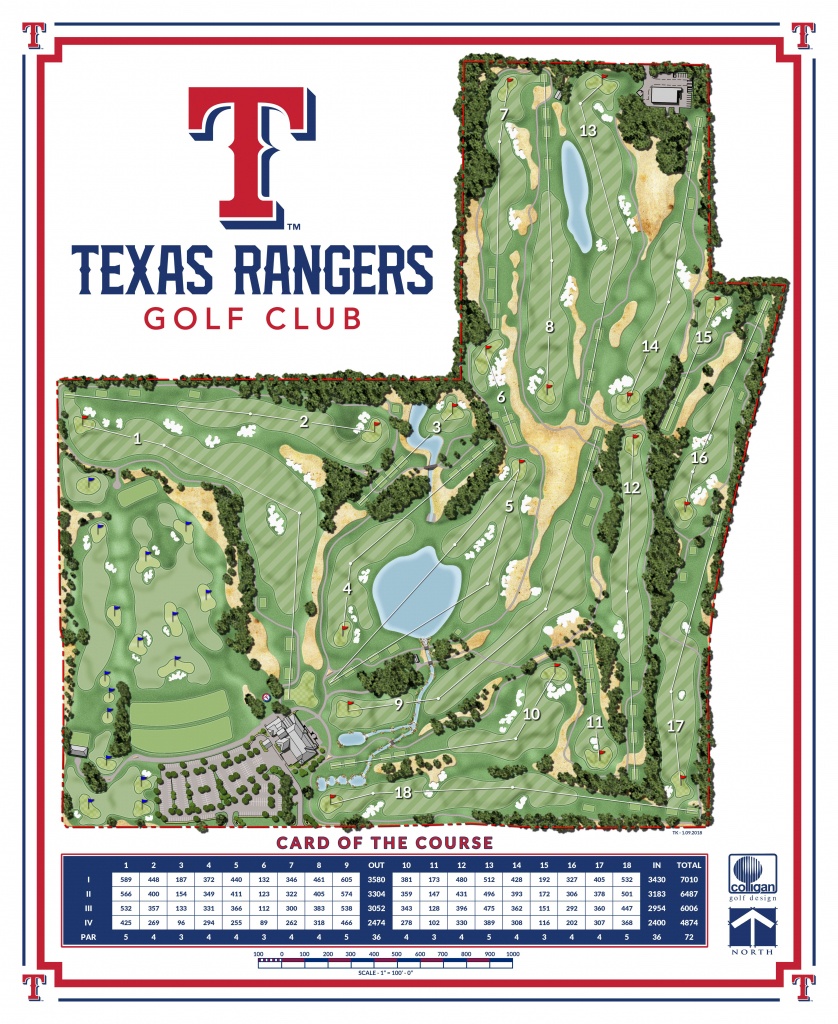 Texas Rangers Golf Club - Texas Golf Courses Map