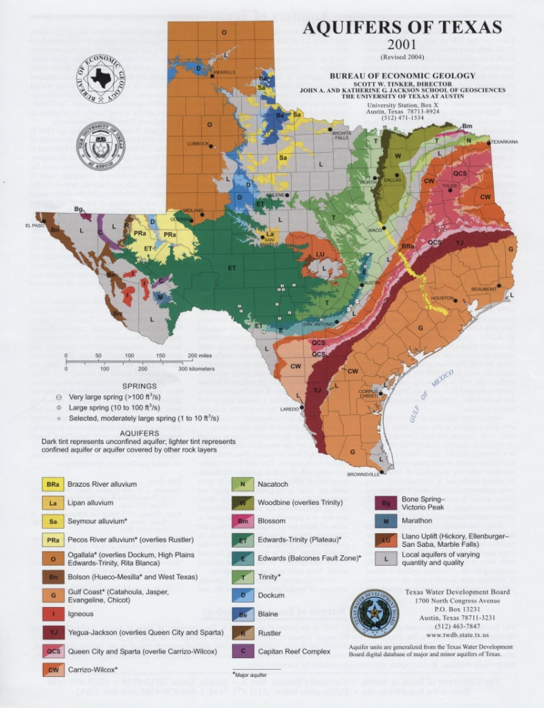 Texas Real Estate Sales Aquifer Maps - Texas Land For Sale Map