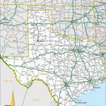 Texas Road Map   Road Map Of Texas Highways