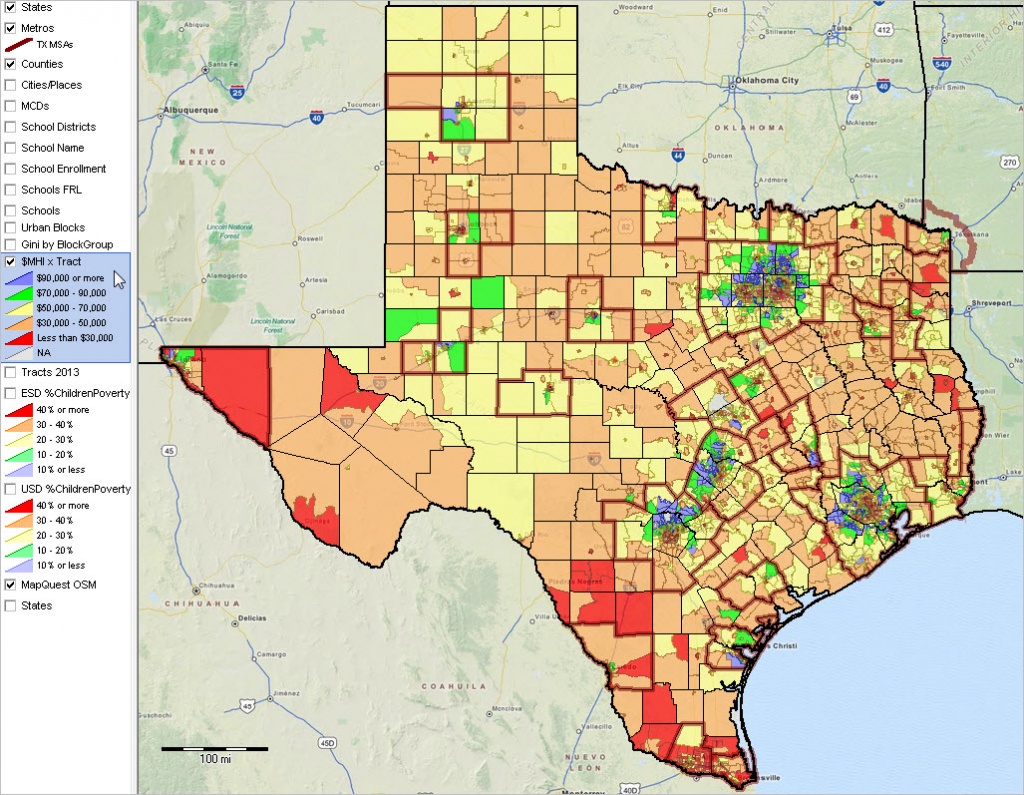 Texas State Gis Project - Texas Gis Map