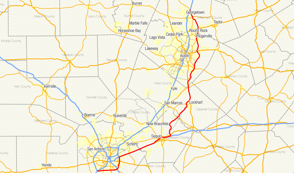 Texas State Highway 130 - Wikipedia - Hutto Texas Map