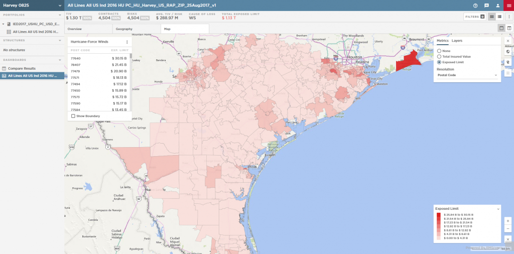 Texas | The Rms Blog - Texas Windstorm Map Harris County