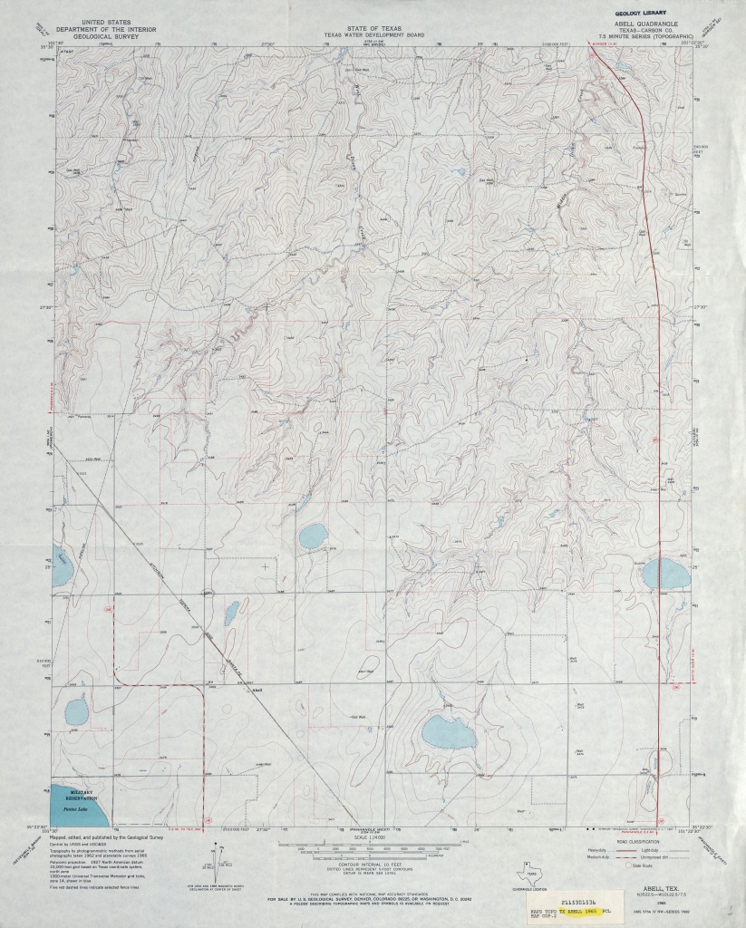 Texas Topographic Maps - Perry-Castañeda Map Collection - Ut Library - Alba Texas Map