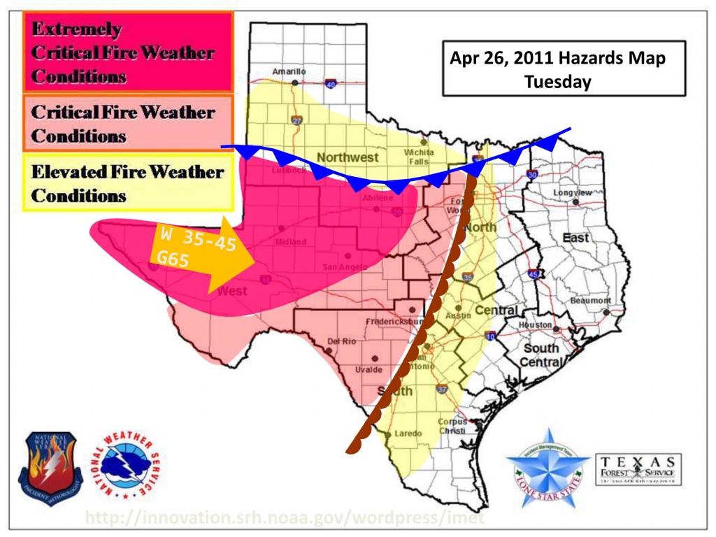 Texas Weather Map Today | Woestenhoeve - Texas Weather Map