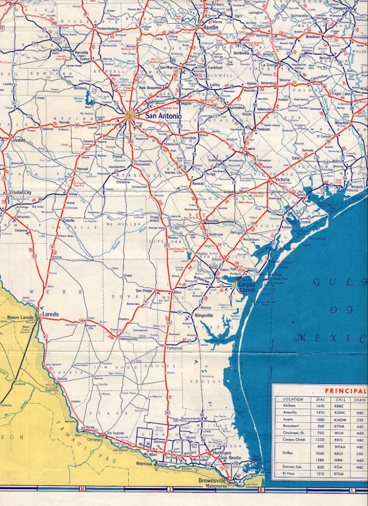 South Texas Road Map