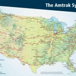 The Amtrak System Map : Mapporn   Amtrak Florida Route Map