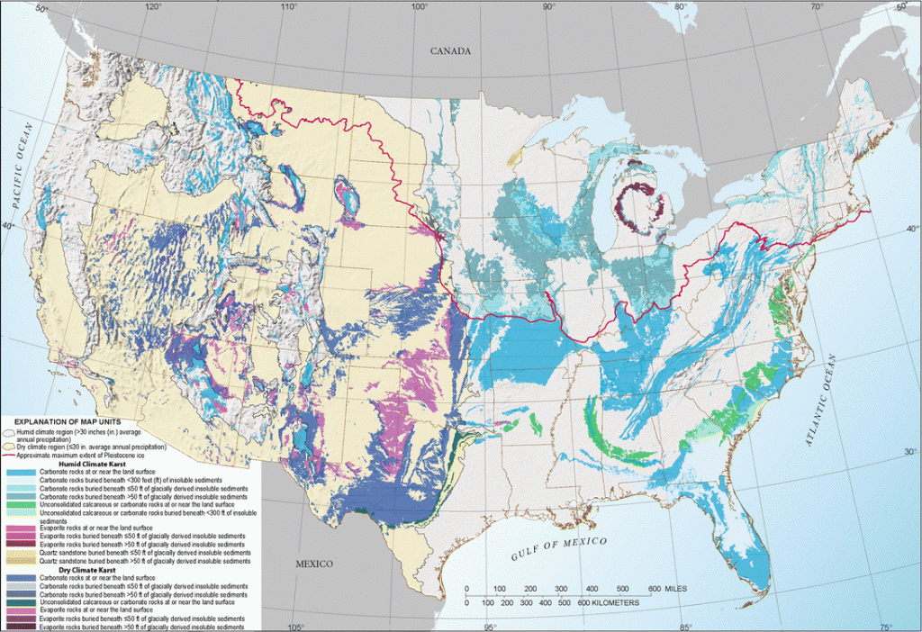 The Current Status Of Mapping Karst Areas And Availability Of Public - Florida Geological Survey Sinkhole Map