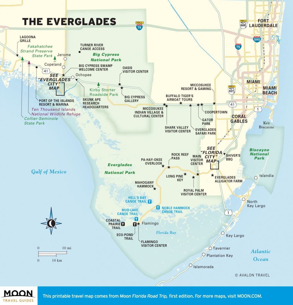 The Everglades In Two Days | Itineraries For Travel Planning - Florida Everglades Map