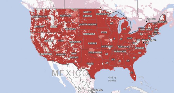 Verizon Wireless Coverage Map California