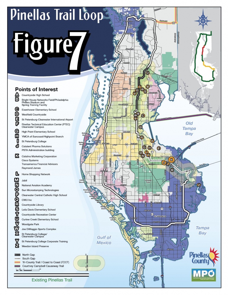 The Fred Marquis Pinellas Trail, Florida | Been There Done That - Pinellas Trail Map Florida