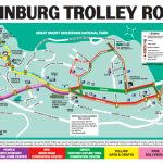 The Gatlinburg And Pigeon Forge Trolley   Dw Parks And More   Printable Map Of Pigeon Forge Tn