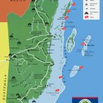 The Great Collection Of Belize Maps   Printable Map Of Belize
