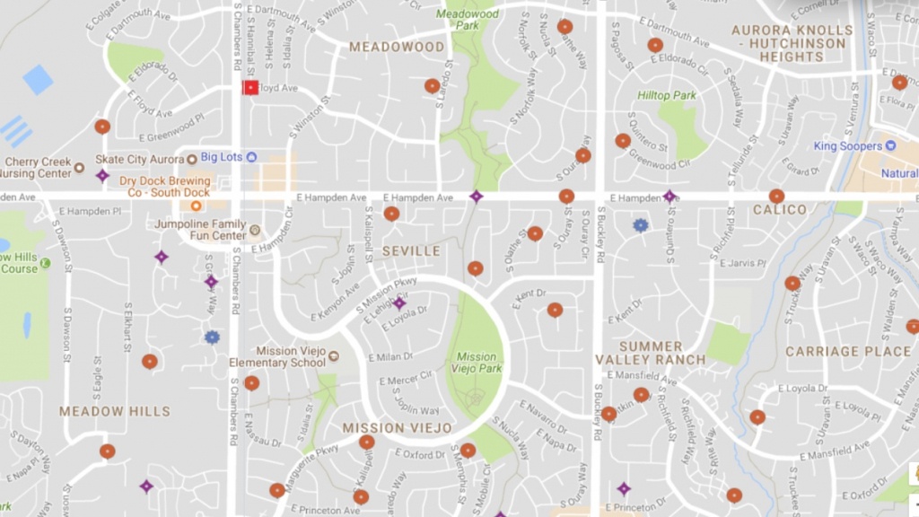 The List - Sentinel Colorado - Sexual Predator Map California