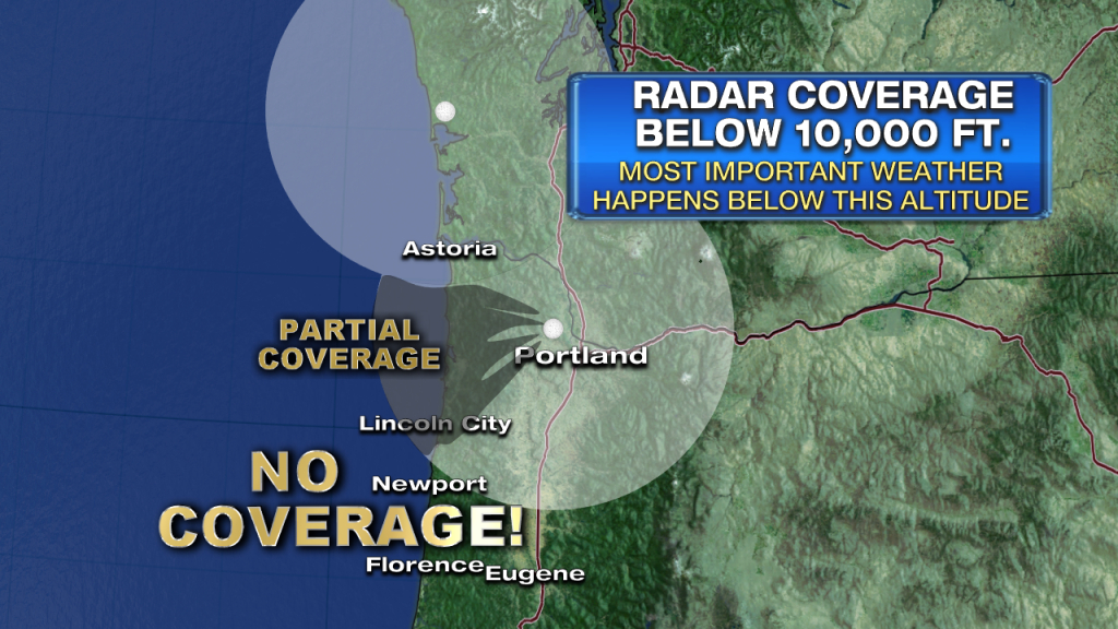 The Oregon Radar Gap | Fox 12 Weather Blog - Doppler Map California