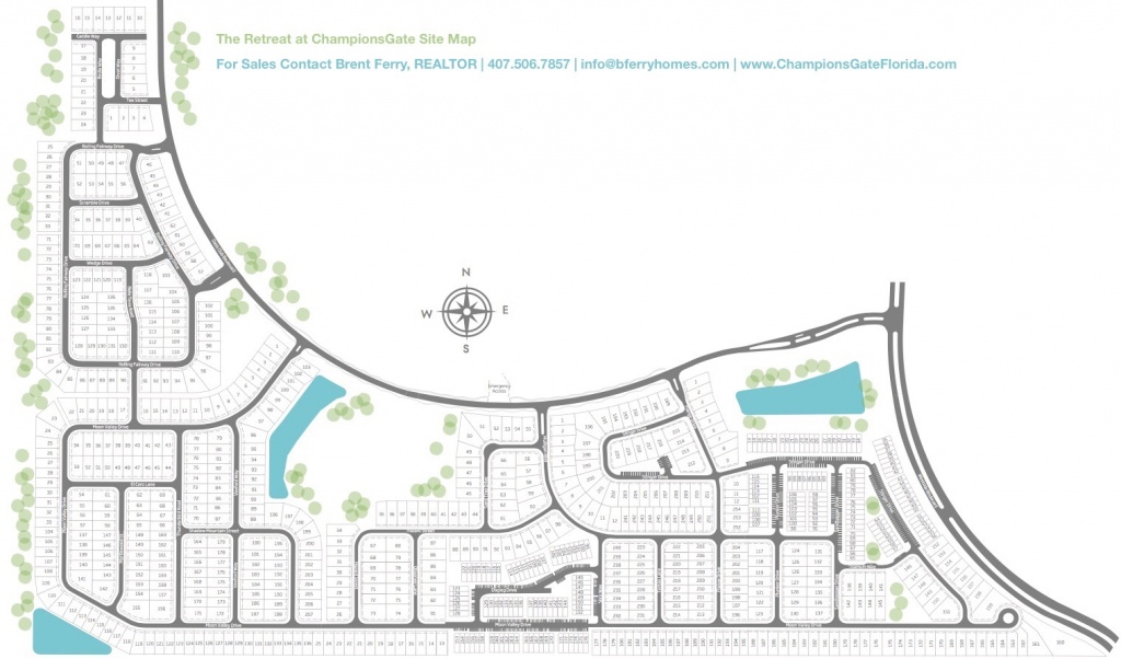 The Retreat At Championsgate For Sale - Champions Gate Homes For - Champions Gate Florida Map