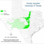 The Trinity Aquifer   Trinity County Texas Map