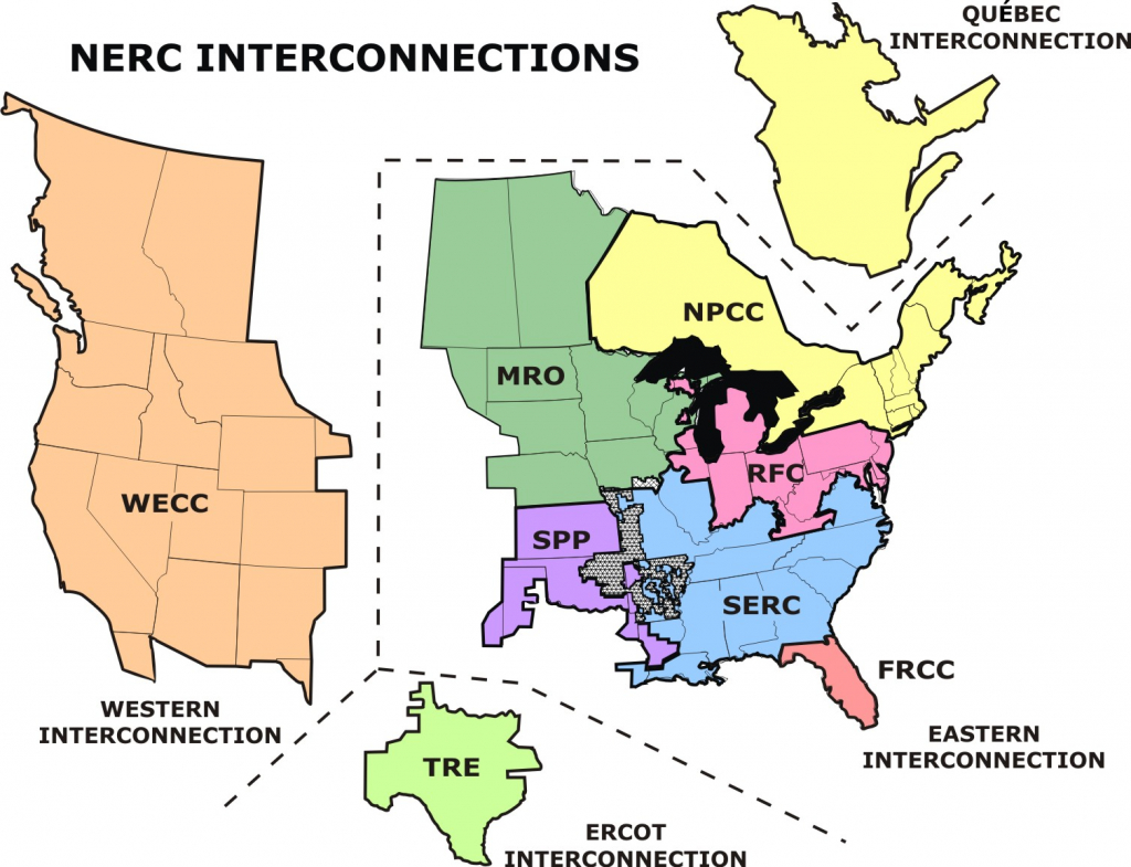Texas Electric Grid Map - Free Printable Maps