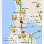 Thecompass Winery Brewery Distillery Locator App's View Of The Fred   Pinellas Trail Map Florida