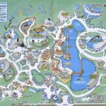 Theme Park Brochures Sea World Orlando   Theme Park Brochures   Florida Sea World Map