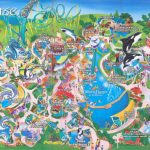 Theme Park Brochures Sea World Orlando   Theme Park Brochures   Seaworld Orlando Map Printable