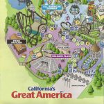Theme Park Review • California Great America (Cga) Discussion Thread   California\'s Great America Map