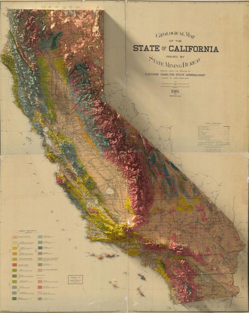 These 2D Turned 3D Maps Are Extraordinary Cartographic Art Pieces - 3D Map Of California
